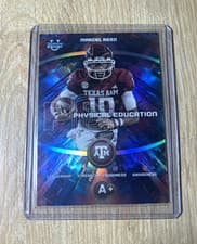 2025 Bowman University Chrome Physical Education Refractor Marcel Reed #PE-7 card