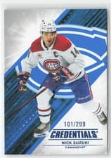 2024-25 Upper Deck Credentials Base Set Nick Suzuki #75 card