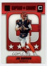 2024 Clearly Donruss Captain In Charge Joe Burrow #4 card