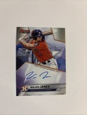 Walker Janek 2025 Bowman's Best Best of 2025 Autographs card