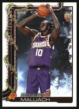 2025-26 Topps Holiday SSP Back Variations Khaman Maluach #SSB-KM card
