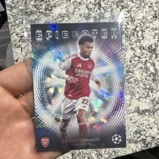 2025-26 Topps UEFA Club Competitions Epicenter Ethan Nwaneri #EC-3 card