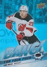 2024-25 Upper Deck Bang! For Your Puck Timo Meier #BP-19 card
