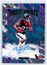 2025 Finest Finest Greats Autographs Arian Foster #FGA-AF card