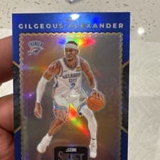 2024-25 Panini Select In Flight Signatures Shai Gilgeous-Alexander #IFS-SGA card