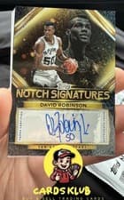 2025-26 Topps Topps Notch Signatures David Robinson #TNS-DR card