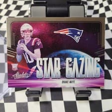 Drake Maye 2024 Panini Absolute Star Gazing card