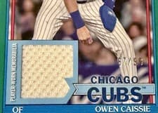 2026 Topps 1991 Topps Relics Owen Caissie #91R-CAI card