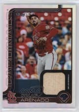 2025 Topps Real One Relics Nolan Arenado #101 card
