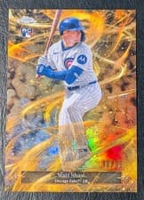 2025 Topps Gilded Collection Gold Storm Matt Shaw #GS-25 card