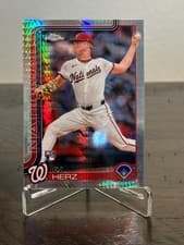 2025 Topps Chrome Logofractor Edition Base Set DJ Herz #270 card
