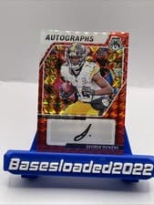George Pickens 2024 Panini Mosaic Autographs Mosaic card