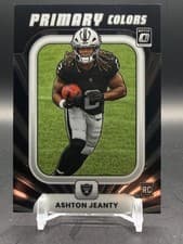 2025 Donruss Optic Rookie Primary Colors Ashton Jeanty #4 card