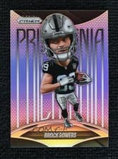 2025 Panini Prizm Prizmania Brock Bowers #17 card