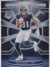 2025 Panini Mosaic Center Stage Mosaic Jayden Higgins #9 card