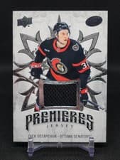 2024-25 Upper Deck Ice Ice Premieres Jersey Zack Ostapchuk #IPJ-7 card