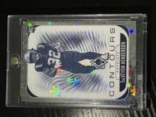 TreVeyon Henderson 2025 Panini Phoenix Contours card