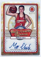 2024 Topps Chrome McDonald's All-American Half-Court Offense Signatures Refractor Morgan Cheli #IML-MOR