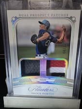 2024 Panini Flawless Dual Prospect Patches Brock Porter #DP-BP card