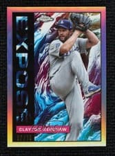 2025 Topps Chrome Update Topps Chrome Expose Clayton Kershaw #TCE-58 card