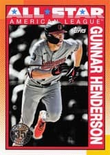 2025 Topps 1990 Topps All-Star Baseball Gunnar Henderson #90AS-40 card
