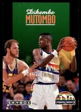 Dikembe Mutombo 1992-93 SkyBox Base Set card