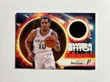 2025-26 Topps Swish and Stitch Relics Jeremy Sochan #SST-JS card