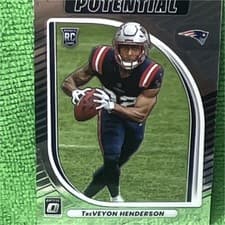 2025 Donruss Optic Hidden Potential TreVeyon Henderson #13 card