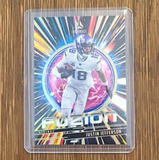2025 Panini Luminance Fuzion Justin Jefferson #10 card