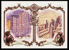 Manila, Philippines / Dubai, United Arab Emirates 2024 Topps Allen & Ginter Sister, Sister card