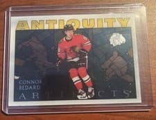 2025-26 Upper Deck Artifacts Antiquity Connor Bedard #AT-16 card