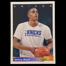 Anthony Mason 1992-93 Upper Deck Base Set card