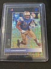 Zach Charbonnet 2023 Panini Chronicles Draft Picks Pinnacle card