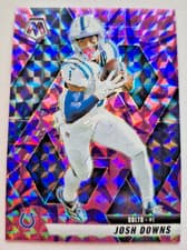 Josh Downs 2025 Panini Mosaic card