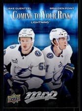 2025-26 Upper Deck MVP Coming to Your Rink Jake Guentzel/Brayden Point #CR-26 card