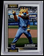 2026 Topps Mascots Autographs Sluggerrr #M-9 card
