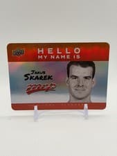 2025-26 Upper Deck MVP Hello My Name Is Stickers Jakub Skarek #HNI-17