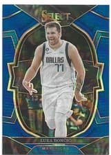 Luka Doncic 2022 Panini Select card