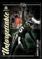 2025 Panini Luminance Unforgettable Garrett Wilson #19 card