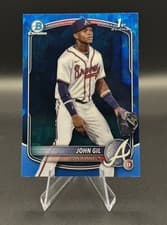 2025 Bowman Chrome Sapphire Edition Prospects John Gil #BCP-172