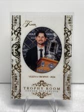 2025-26 Flair Trophy Room Connor Hellebuyck #TR-4 card
