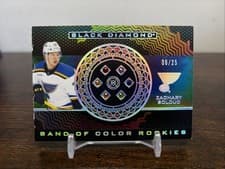 2024-25 Upper Deck Black Diamond Band of Color Rookies Zachary Bolduc #BCR-ZB card