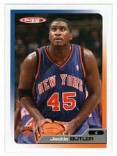 Jackie Butler 2005-06 Topps Total Base Set card