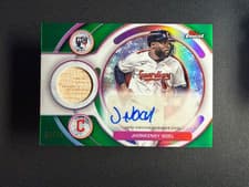 2025 Finest Rookie Autograph Relics Jhonkensy Noel #RAJR-JN card