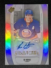 2025-26 SPx Cold Steel Signatures Bo Horvat #CS-BH card
