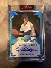 2025 Leaf Spectacular Baseball Spectacular Signatures Rollie Fingers #S-RF1 card