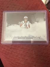 2025 Panini Black Smokescreen Bryce Young #19 card
