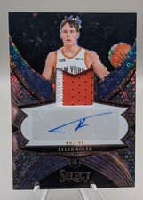 2024-25 Panini Select Rookie Jersey Autographs Tyler Kolek #RJA-KOL card