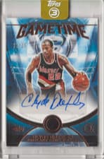2025-26 Topps 3 Game Time Graphs Clyde Drexler #GT-CD card