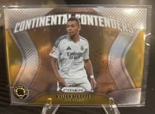 2025 Panini Prizm FIFA Club World Cup Continental Contenders Kylian Mbappe #24 card